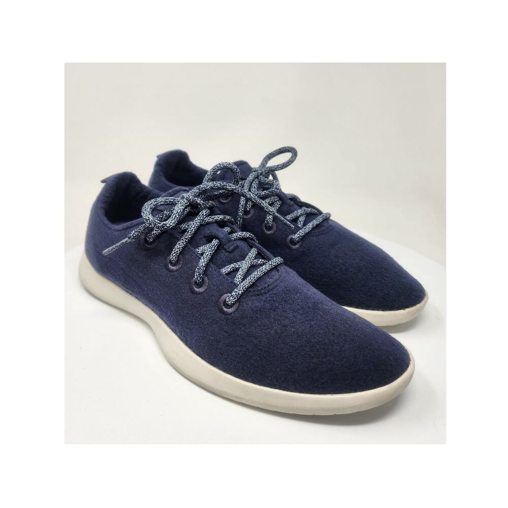 Allbirds Wool Runners Men 12 Navy Blue 0918 NV1 Washable Comfort Sneaker